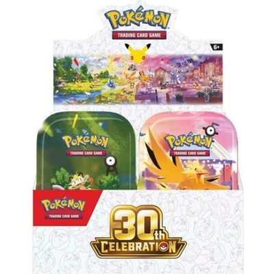 Pokémon TCG 30th Celebration Mini Tin Display