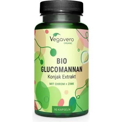 Vegavero Bio Glucomannan, 90 капсули, Vegavero (VV-VITA-369)