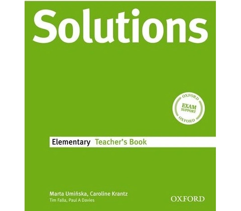 Solutions Elementary Teacher´s Book