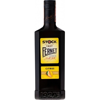 Fernet Stock Citrus 27% 0,5 l (holá láhev)