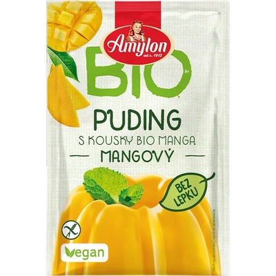 Amylon BIO puding mangový bez lepku 40 g