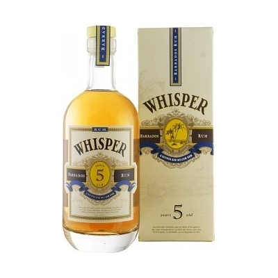 Whisper Rum 5y 40% 0,7 l (karton)