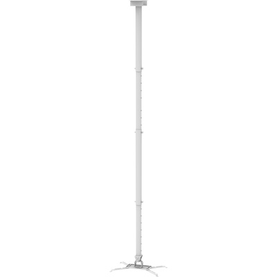 Blackmount Монтаж за таванни проектори Blackmount CT-PRB-2L, дист. таван-проектор: 111cm-198cm, бял (SUPPRO-BM-CT-PRB-2L)