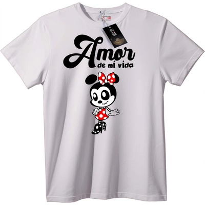 NOONEBRAND Тениска Love of My Life Minnie - 7XL, Black