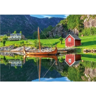 Educa - Puzzle Viking ship - 1 500 piese