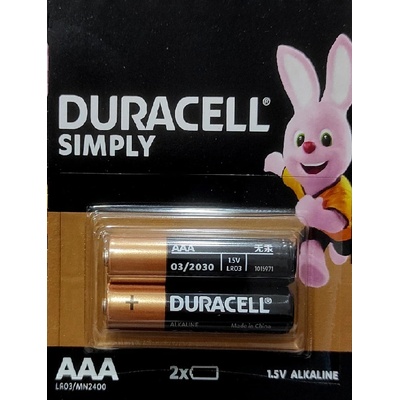 Ace Батерии Duracell Simply ААА 1.5V - 2бр (816)