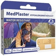 MedPlaster Náplast water resistant 19 x 72 mm 20 ks