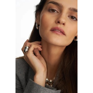 BERRIES обици дамски от сребро Row Silver Earrings (KE0100FG)