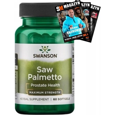 Swanson Saw Palmetto Extract 320 mg 60 kapsúl