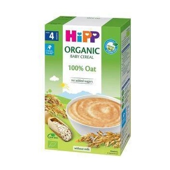 HiPP Био инстантна безмлечна каша - Овес hipp, 4+ месеца, 200гр