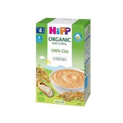 HiPP Био инстантна безмлечна каша - Овес hipp, 4+ месеца, 200гр