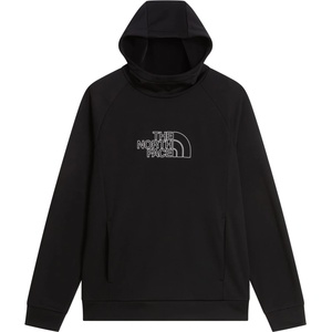 The North Face Мъжки поларен пуловер The North Face Reaxion 2.0 Hooded Sweater Fleece jumper - TNF Black / Dark Heather - размер XL (005-7686-0215)