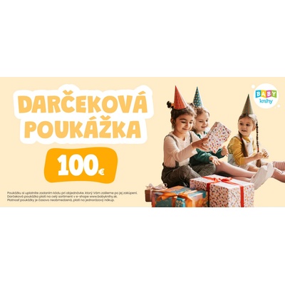 Babyknihy Darčeková poukážka 100 €