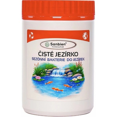 Sanbien Service s.r.o. Sezónní bakterie do zahradního jezírka - Sanbien® Čisté jezírko 500 g – Hledejceny.cz