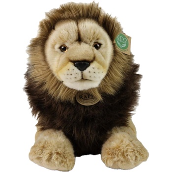 Rappa Плюшена играчка Rappa Еко приятели - Голям плюшен лъв, лежащ, 44 cm (250628)