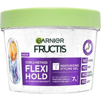 Garnier Fuctis Curls Method Flexi Hold Moisturizing Styling Gel 370 ml