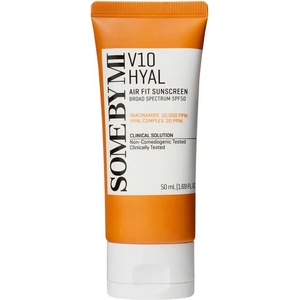 Some By Mi V10 Hyal Airfit sunscreen 50ml - Clear (White)