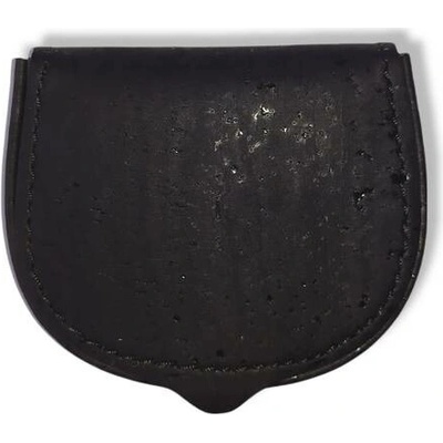 Korková peněženka na mince Daisy Black