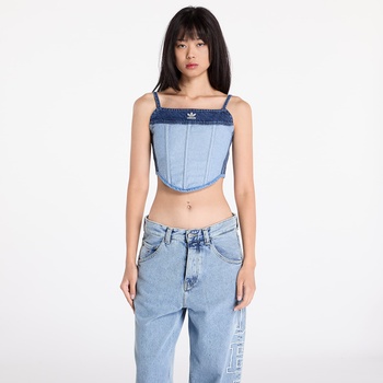 adidas Originals adidas x KSENIASCHNAIDER Corset Medium Blue Denim/ Light Denim