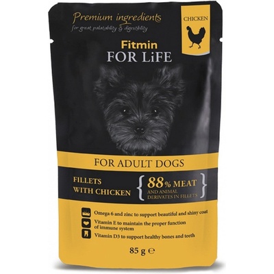 Fitmin For Life Adult chicken with ham in jelly 85 g