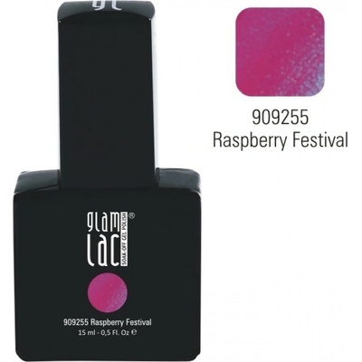 GlamLac Gel lak růžový 909255 Raspberry Festival 15 ml