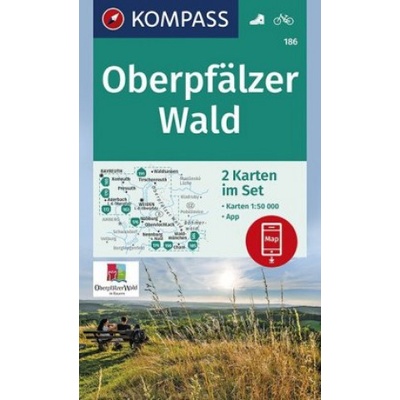 KOMPASS Wanderkarte Oberpfälzer Wald