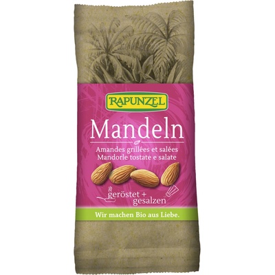 Rapunzel Mandle pražené solené bio BIO VEGAN BEZLEPEK 60 g