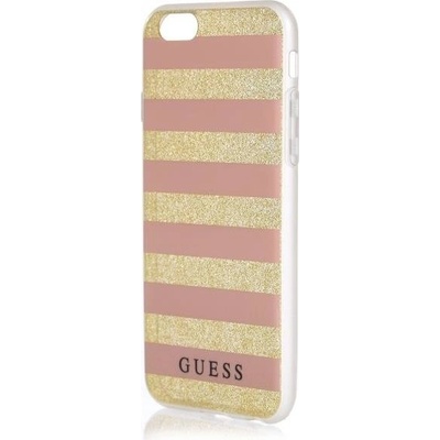 Púzdro Guess iPhone 6/6S ružové Ethnic Chic Stripes 3D