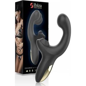G-SPOT вибратор, пулсиращ и движещ се, 18см. - Ibiza Vibrator (D-234399)
