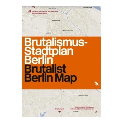 Brutalist Berlin Map