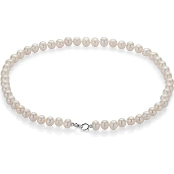 Image 1 of Swan Колие със сладководни бели перли 8-9мм R85L46NW Swan