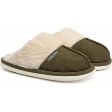 Oldcom HUGGY Unisex bačkory khaki