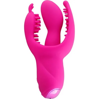 Image 1 of X Fun мф Вибратор и стимулатор за g-точка "rampant bunny pink" 16 см