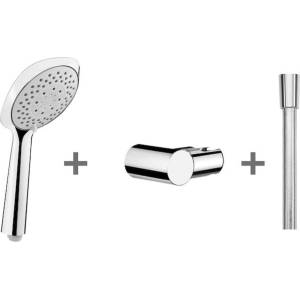 Jika Cubito Pure - Душ комплект Cubito-N 11 см, 4 струи, хром H3651X00043631 (H3651X00043631)