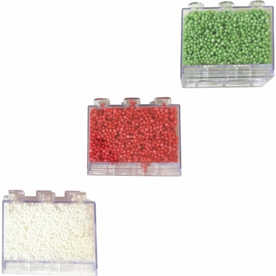 Ultra Foam Mini 3 ks zelená, červená, biela modelovacia hmota