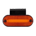  Габарит висящ, жълт 12 LED FR0187S 12-24V 118mm