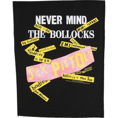 nášivka RAZAMATAZ Sex Pistols Never Mind The Bollocks