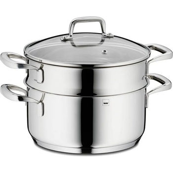 Kela 20 см тенджера с приставка за готвене на пара и капак KELA от серия Flavoria