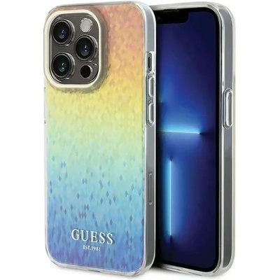 GUESS Кейс Guess IML Faceted Mirror Disco Iridescent за iPhone 14 Pro, многоцветен (GUE003403-0)