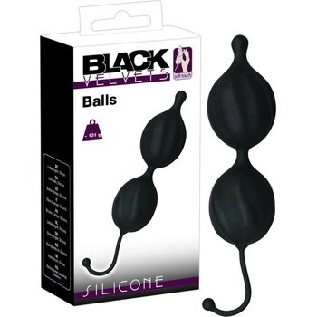 Black Velvets Balls Silicone