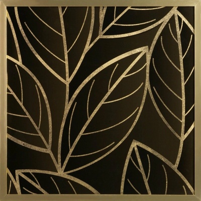 OBRAZ LIMITED COLLECTION ALISMA2 53X53 BRONZOVÝ