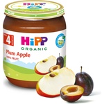 Hipp Био пюре Сливи и ябълки 4м+ 125г