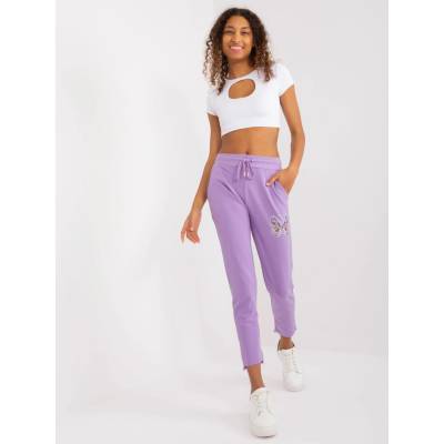 Sweatpants-RV-DR-8835.10-purple fialová RELEVANCE