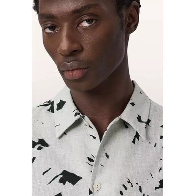 AllSaints Риза с лен AllSaints GIRONA (M045SE)