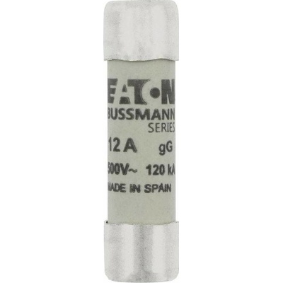 Pojistka válcová EATON 10X38 12A gG 500V PV10 C10G12