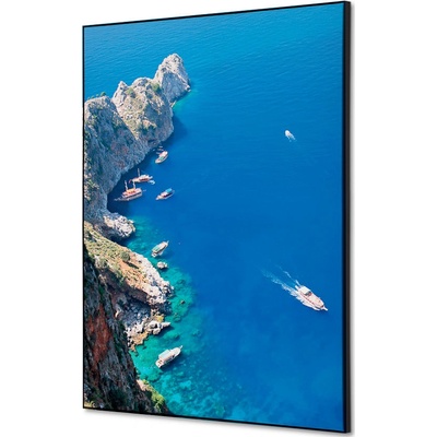 Jansen Display Textilní dekorace na zeď A2 Mořské skály, 420 x 594 mm