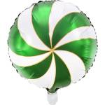 Party Deco Фолиев Балон Близалка в Зелено, 35см (fb107-012)