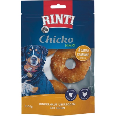 RINTI 6x50г RINTI Chicko Maxi твърди кръгчета за дъвчене, големи - лакомства кучета