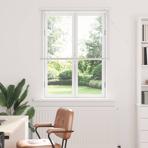 vidaXL Венецианска щора Бял 150 x 90 cm 25 mm ПВЦ (42003711)