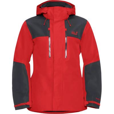 Jack Wolfskin Мъжко водоустойчиво яке Jack Wolfskin Jasper 2L Jacket Waterproof jacket - Siren Red - размер XXL (002-3095-0715)